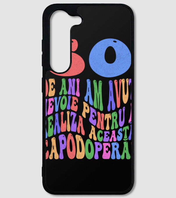 Realiza această capodoperă 60 model negru pe tricou