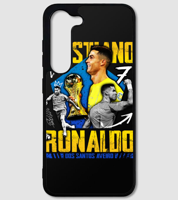 Ronaldo tribute model negru pe tricou