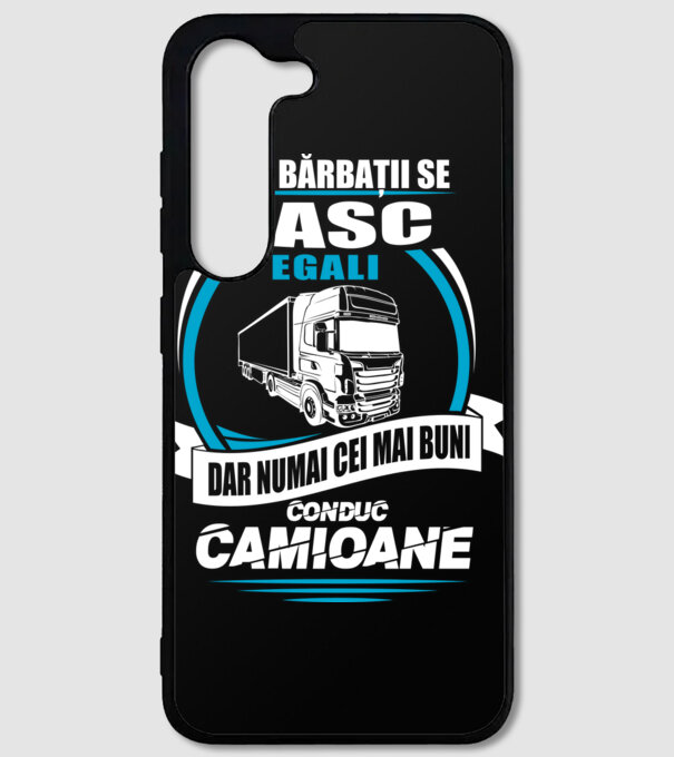 Toți bărbații se nasc egali camioane model negru pe tricou