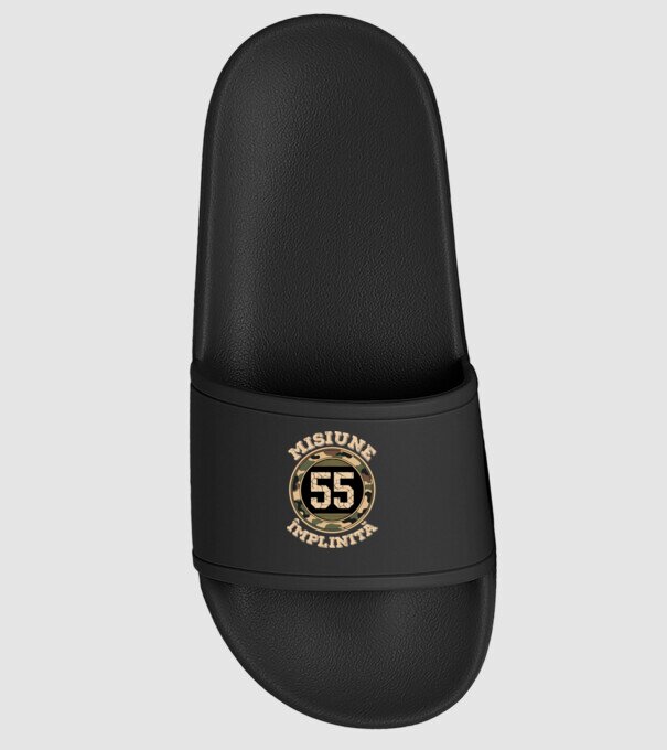 Misiune împlinită 55 model negru pe tricou