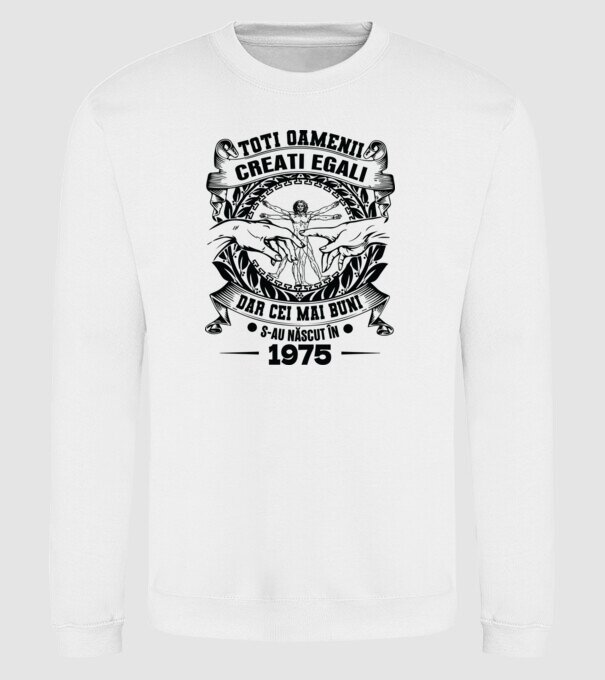 Da Vinci 50 1975 model alb pe tricou
