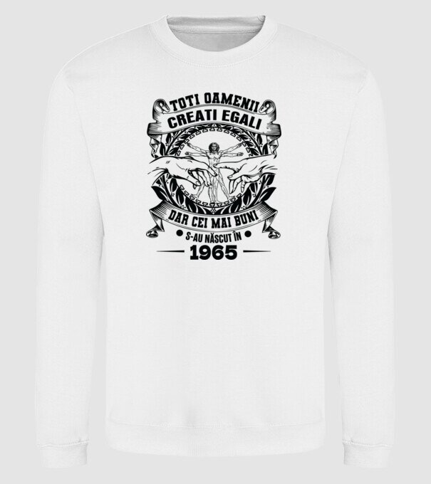 Da Vinci 60 1965 model alb pe tricou
