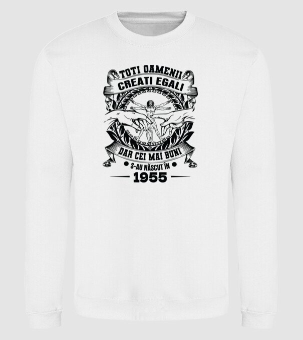 Da Vinci 70 1955 model alb pe tricou