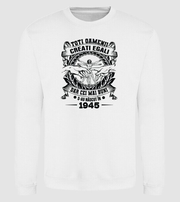 Da Vinci 80 1945 model alb pe tricou