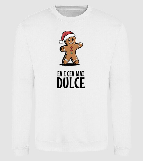 Ea e cea mai dulce alb model alb pe tricou