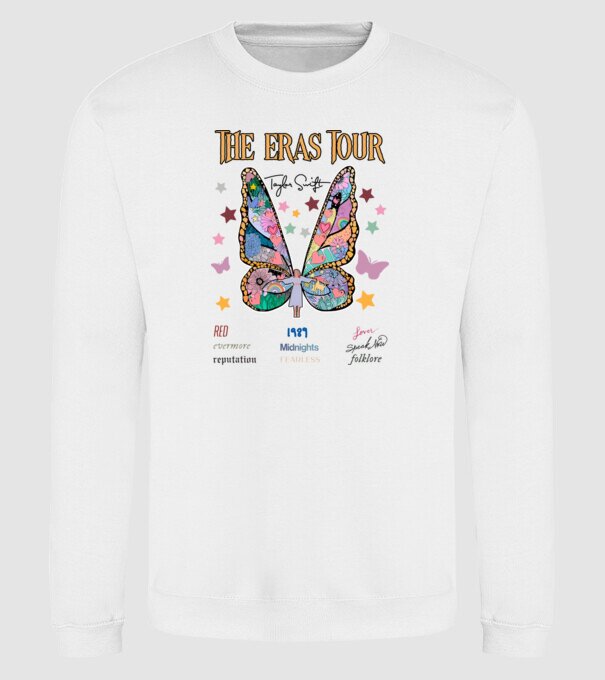 Taylor Swift eras fairy model alb pe tricou