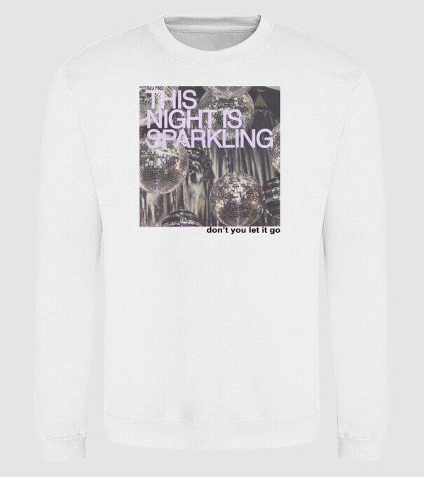 Taylor Swift this night 2 model alb pe tricou