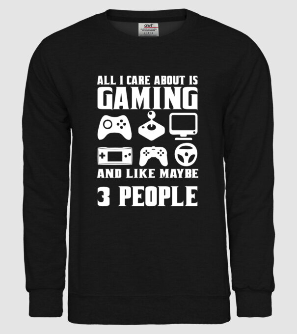 All i care about... model negru pe tricou