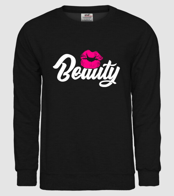 Beauty model negru pe tricou