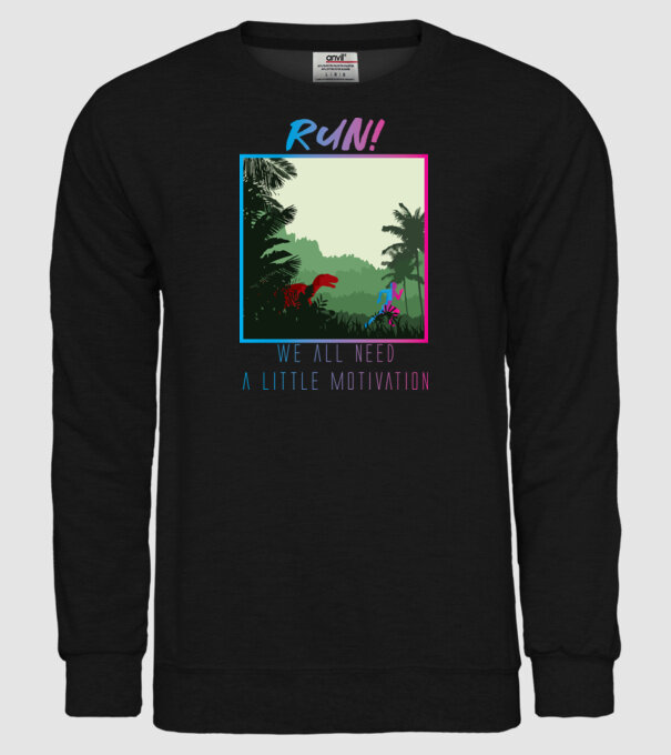 Dire Motivation - Teribil de motivat model negru pe tricou