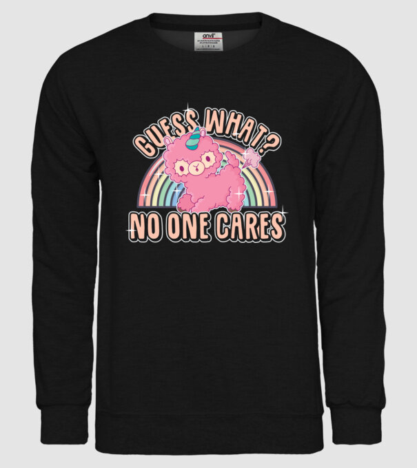 Guess what lama model negru pe tricou