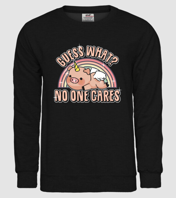 Guess what purcel model negru pe tricou