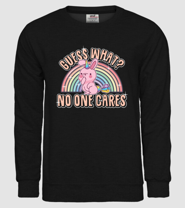 Guess what iepure-unicorn model negru pe tricou