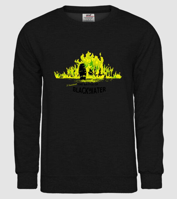 I Survived The Battle of Blackwater model negru pe tricou