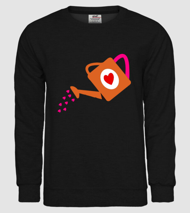 Cană de stropit model negru pe tricou