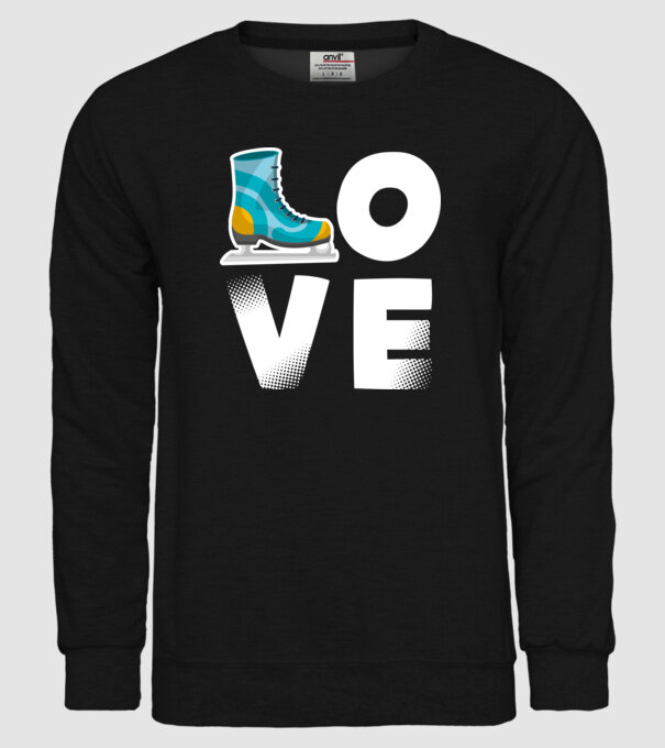 love model negru pe tricou