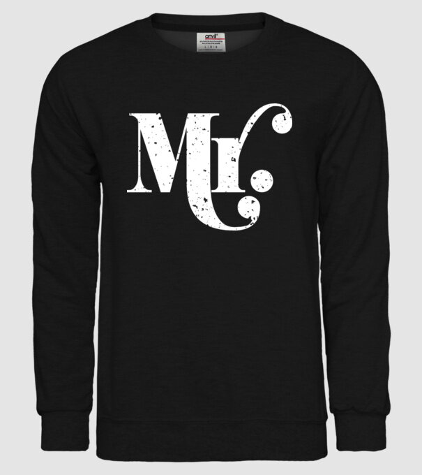 Mr 2 model negru pe tricou