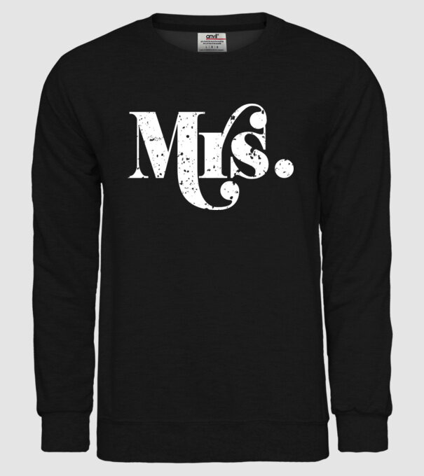 Mrs 2 model negru pe tricou