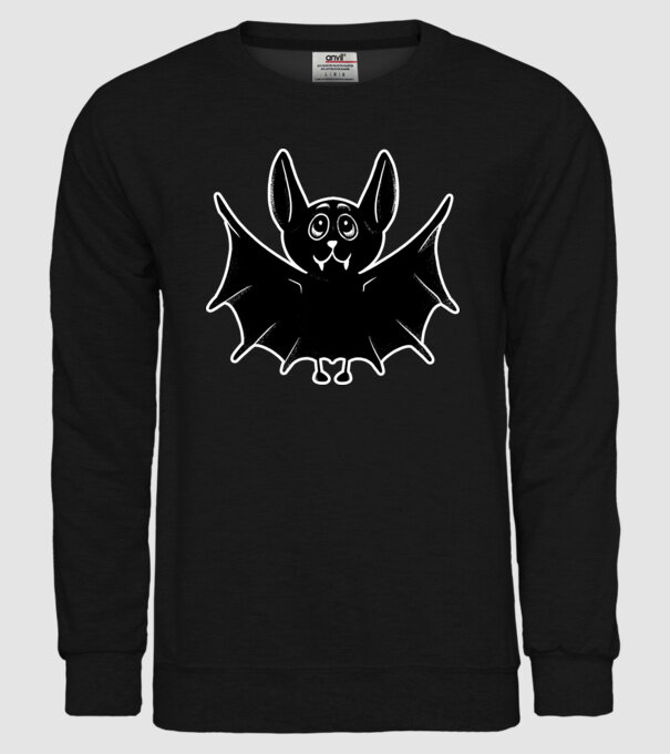 Liliac foarte drăguț model negru pe tricou