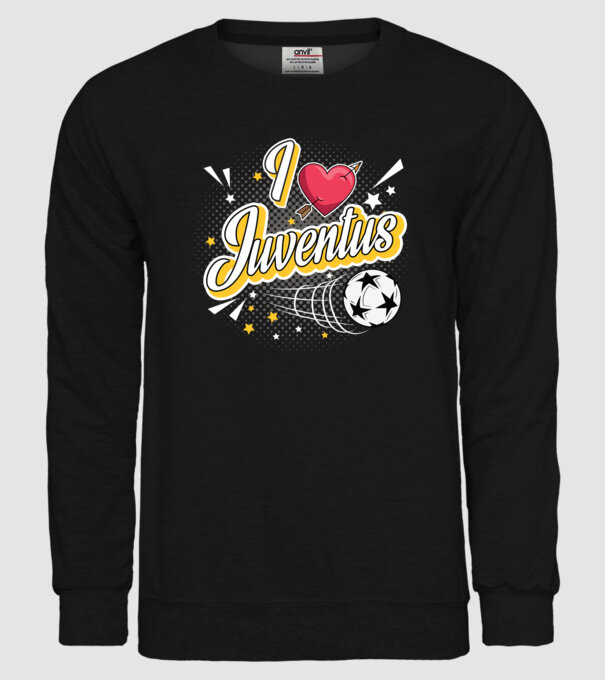 Popart Liverpool Juventus model negru pe tricou
