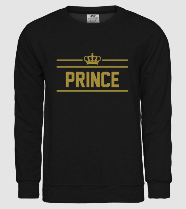 Prince model negru pe tricou