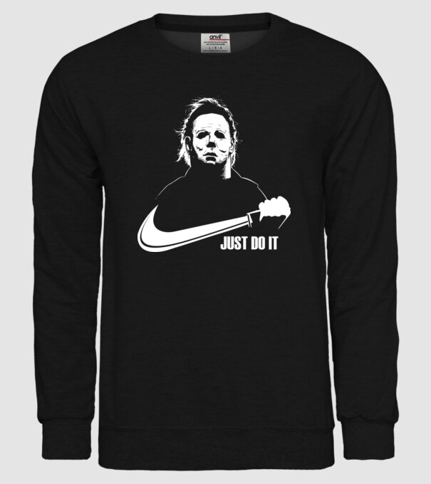 Serial killer model negru pe tricou