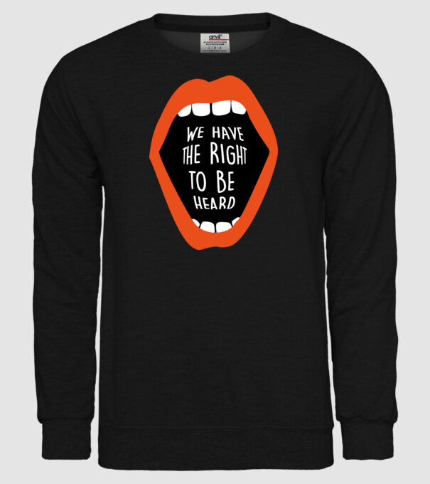 Libertatea de exprimare model negru pe tricou