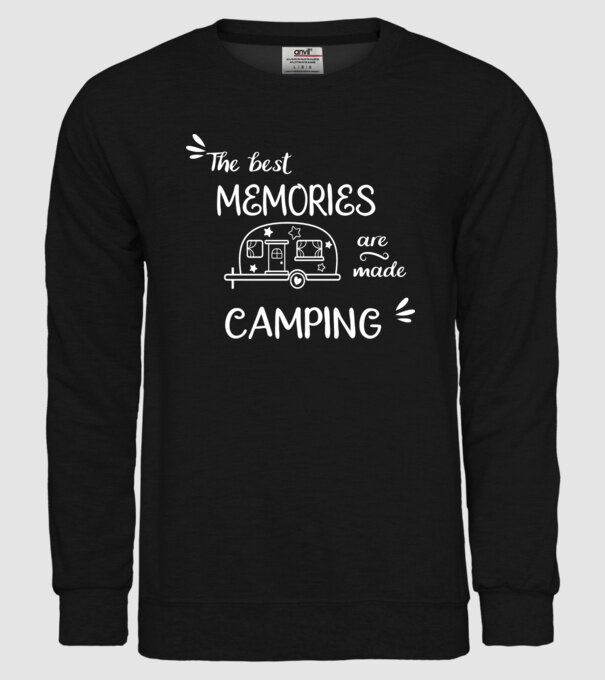 The best memories model negru pe tricou