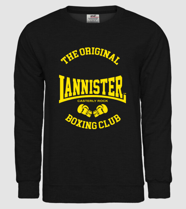 The Original Lannister model negru pe tricou