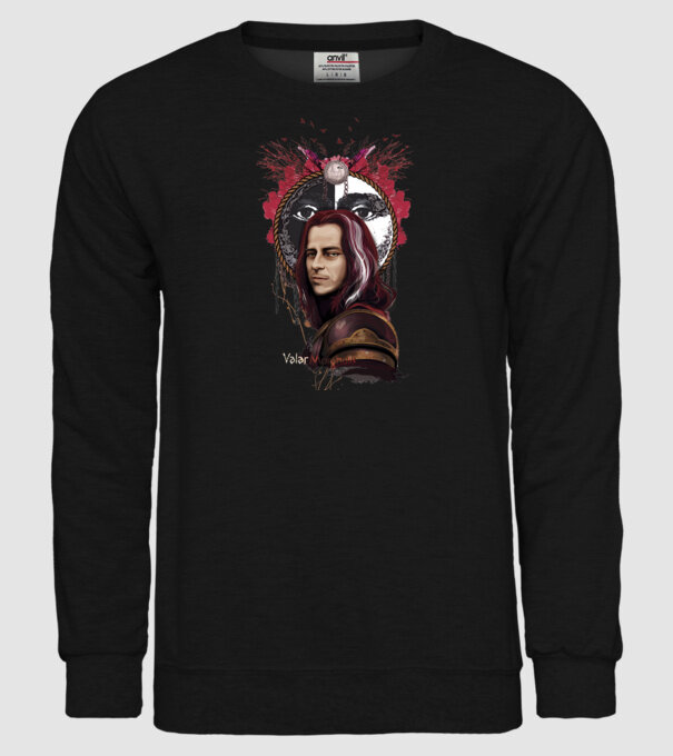 Valar Morghulis model negru pe tricou