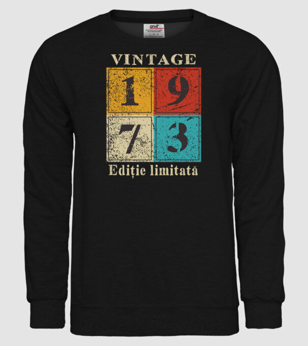 1973 - Ediție limitată model negru pe tricou