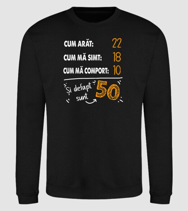 Aspect, senzație, comportament 50 Negru model negru pe tricou