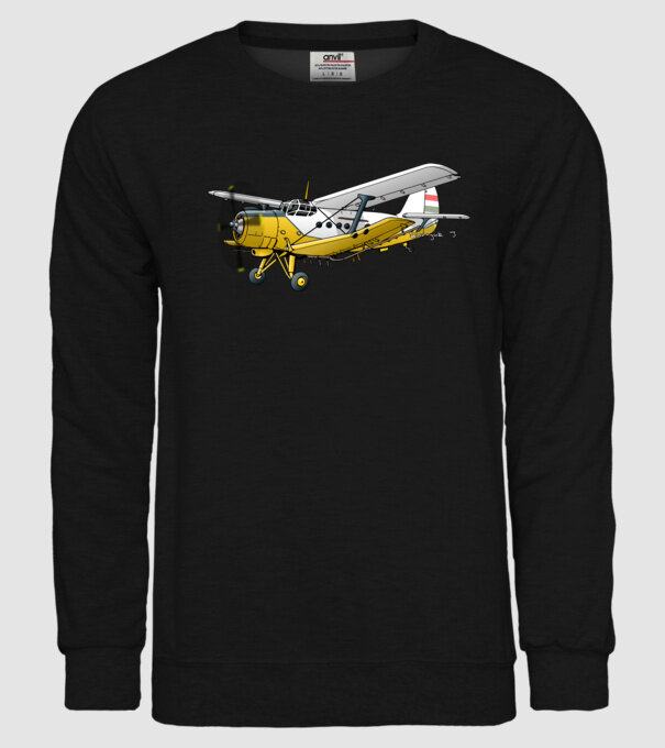 Avioane model negru pe tricou