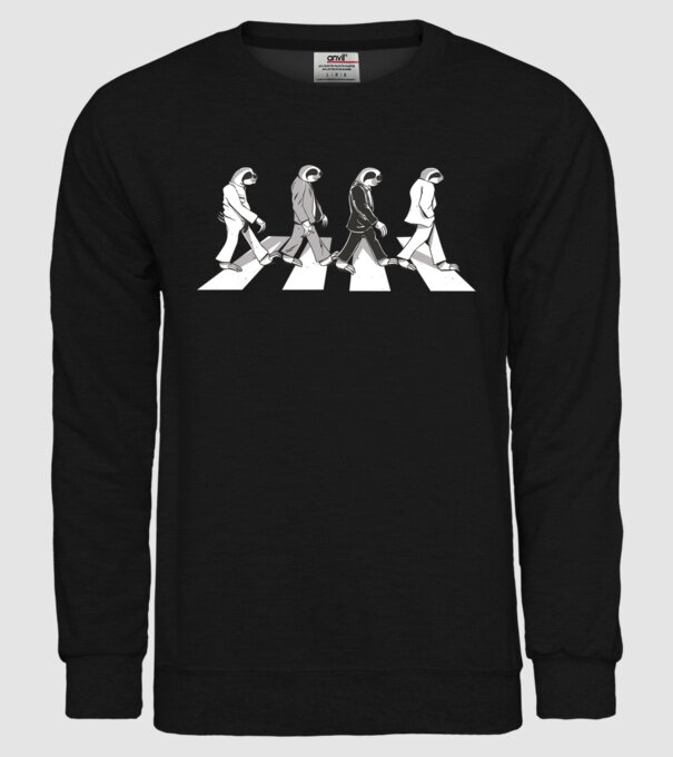 Beatles model negru pe tricou