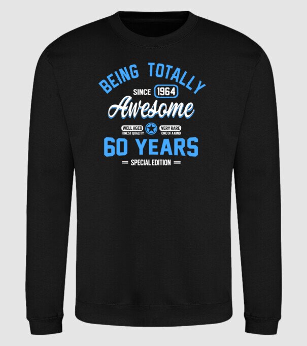 Being totally awesome 60 model negru pe tricou