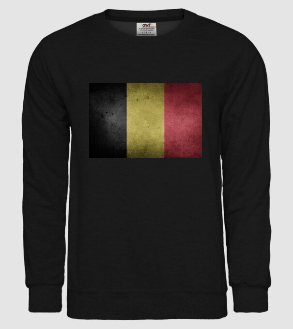 BELGIUM model negru pe tricou