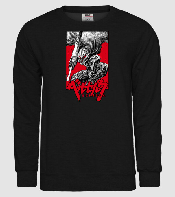 Berserk Guts model negru pe tricou