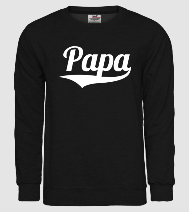 bunicul model negru pe tricou