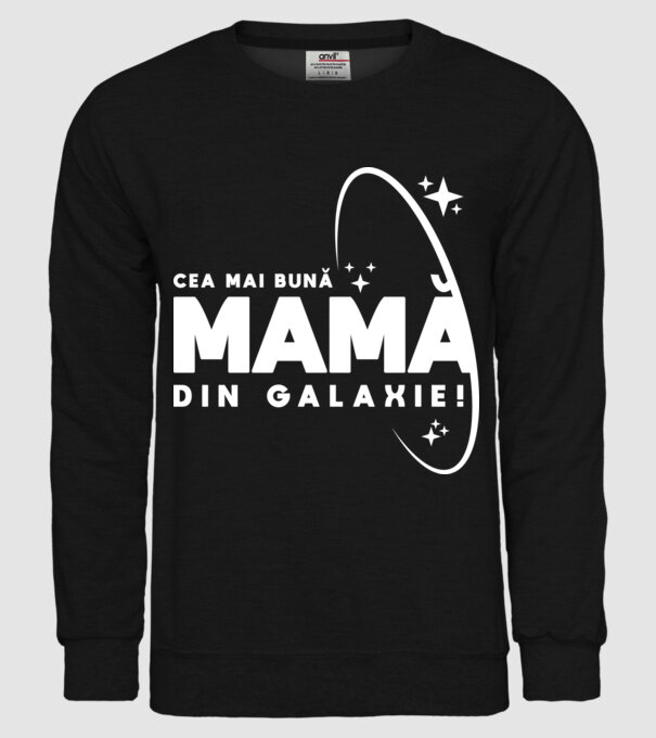 Cea mai bună bunică din Galaxie! model negru pe tricou