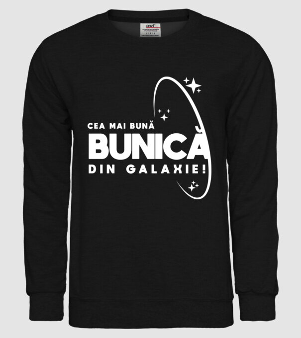 Cea mai bună mamă din Galaxie! model negru pe tricou
