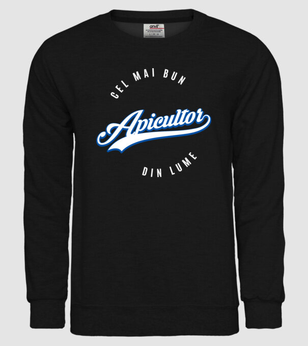 Cel mai bun APICULTOR din lume model negru pe tricou