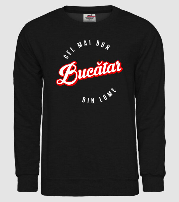 Cel mai bun BUCĂTAR din lume model negru pe tricou