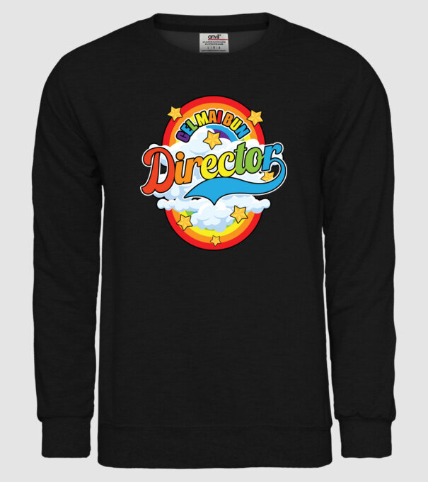 Cel mai bun director model negru pe tricou