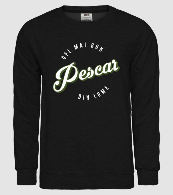 Cel mai bun Pescar din lume model negru pe tricou