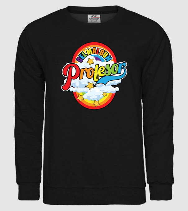 Cel mai bun Profesor model negru pe tricou
