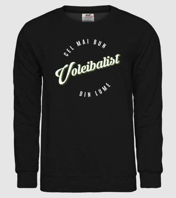 Cel mai bun Voleibalist din lume model negru pe tricou