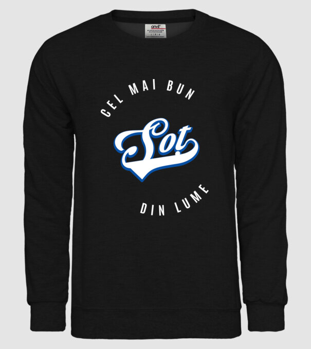 Cel mai bun SOȚ din lume model negru pe tricou