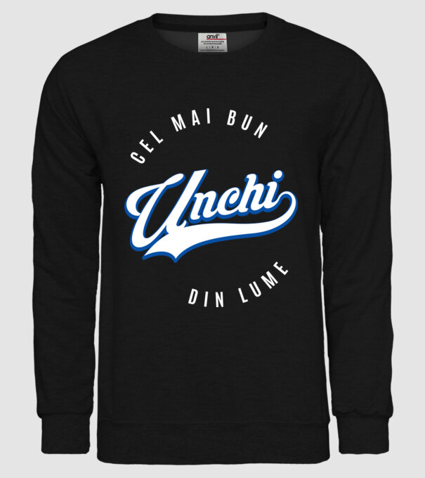 Cel mai bun UNCHI din lume model negru pe tricou