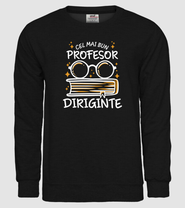 Cel mai profesor diriginte model negru pe tricou