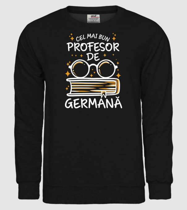 Cel mai profesor germană model negru pe tricou